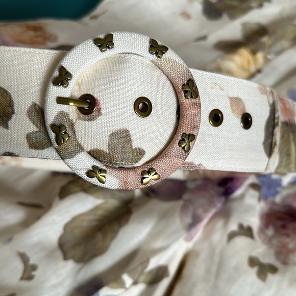 NWT Zimmermann Luminosity Cream Multi Color Mini Dress | sz Zim 0 / XS / 2-4 - Picture 10 of 11